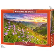 Jigsaw Puzzle: Castorland - Harebells at Sunrise - 500 Piece