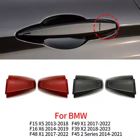 For BMW F48 F39 F45 F15 F16 F85 F86 Car Exterior Door Handle Cover Key Cap Accessory For BMW X1 X2 X