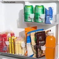 [Delication] 1/4/8Pcs Refrigerator Storage Partition Board Retractable Plastic Divider Splint Hot