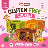 APPLE MONKEY GLUTEN FREE BABY COOKIES BISKUT BAYI BISKUT BABY GLUTEN FREE