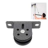 SPR-Wall Mount Pulley Wheel Iron Heavy Duty Traction Silent Fixed Pulley Wheel For DIY Fitness Gym Cable Pulley System Equipment