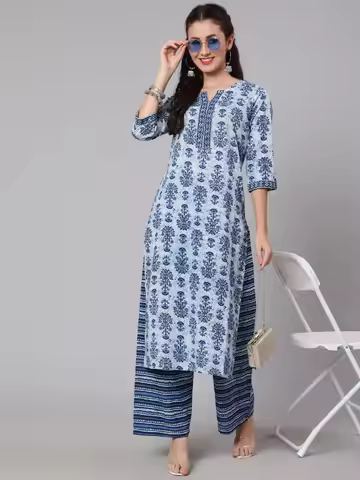 Indian Traditional Punjabi Suit Set for Women India Ethnic Style Women's Set Indian Suits for Women 