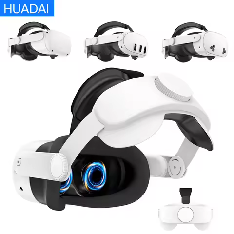 HUNDAI Design For Meta Quest 3S/Quest 3/Quest 2 Seamless compatibility Elite Strap Adjustable Univer