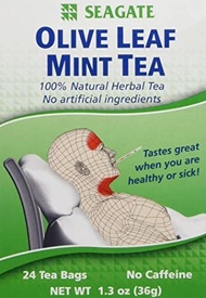 ▶$1 Shop Coupon◀  Seagate Products Olive Leaf Herbal Mint Tea 24 Count (pack of 1)