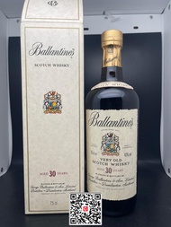 舊版 Ballantine’s 30 years Ballantine30 Blended Scotch Whisky 700ml 百齡罈30 蘇格蘭威士忌 萬聖節 中秋節 聖誕節 禮物 賀禮 飲宴 