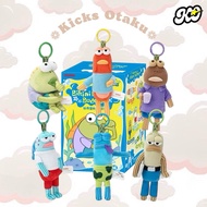 Bikini Bottom Buddies Whimsical Plush Keychain