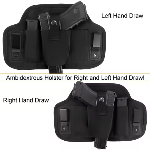 Tactical IWB Pancake Gun Holster Waist Belt Ambidextrous Right Left Hand Pistol Holsters for Taurus 