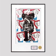 Death NYC Prints Trendy Paintings Trendy Paintings Pop Art Kaws Doll Decorative Paintings Size: 60 x