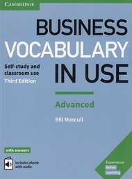 CAMBRIDGE BUSINESS VOCABULARY IN USE : ADVANCED (WITH ANSWERS AND E-BOOK) (3rd ED.) BY DKTODAY