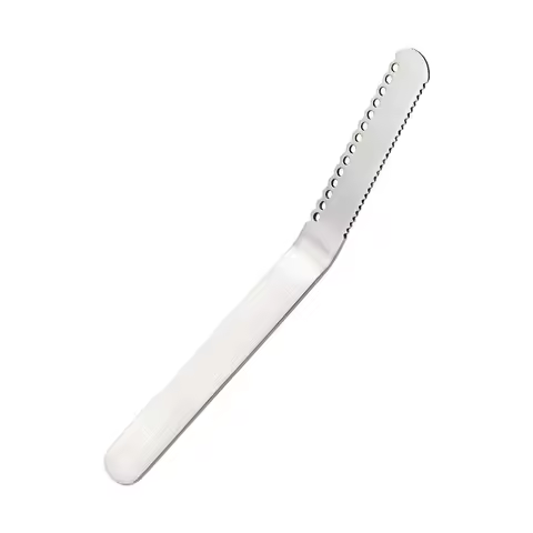 Stainless Steel Perforated Butter Knife Serrated Cheese And Jam Spatula Bread Knife Kitchen Small To