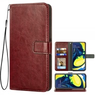Suitable for Lingdu Blackview BV6600Card Holder Phone Case Wallet Style Crazy Horse Pattern Leather 