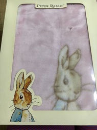 含運 奇哥 Peter Rabbit  比得兔 嬰兒防踢袖毯（粉）