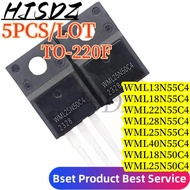 5PCS WML13N55C4 WML18N55C4 WML22N55C4 WML28N55C4 WML25N55C4 WML40N55C4 WML18N50C4 WML25N50C4 TO-220F
