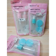 Empty Bottle Set | 4 in 1 Cosmetic Travel Bottle Set