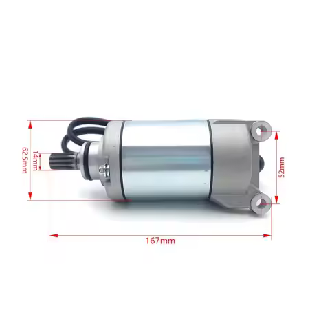 CB250-F Starter Motor Motorcycle Start Electrical Engine 11 Teeth for ZONGSHEN 250CC