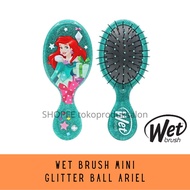 New ORIGINAL Wet Brush Mini Disney Glitter Ball Ariel