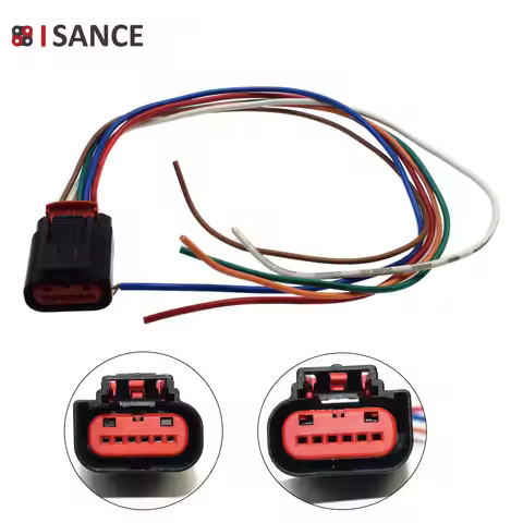 Mass Air Flow MAF Sensor Wiring Harness Plug Connector For Ford Mazda Buick Cadillac Chevrolet GMC 6