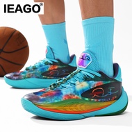 IEAGO Wade 808 4 Ultra Spike Basketball Shoes Sports Non-slip Running Jogging Sneakers