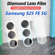 Camera Lens Glass Film For Samsung S25Fe S25Ultra S25Plus S25 S24Fe S24Ultra S24Plus S23Ultra A07 A1