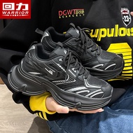 Warrior | Giày Thể Thao Bố Bạc Tăng Chiều Cao Đế Dày Cho Nữ Mùa Đông