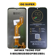 Lcd ts infinix tecno pop 5-BD2/BD2D/BD2P/BD3/BD1 og super