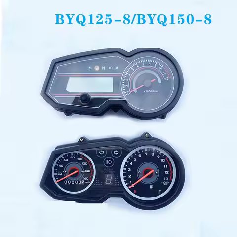 For PIAGGIO Speedometer Odometer Tachometer 12000Rpm For Zhongsheng Robinson BYQ150-8 BYQ125-8A BYQ1