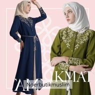 Hikmat Fashion Orinal A4599 Abaya Hikmat  noerbutikmuslim Gamis turki