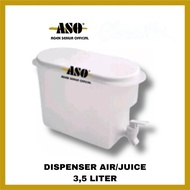 3.5 LITER PORTABLE JUICE WATER DISPENSER, multi-purpose refrigerator drinking water container!!!