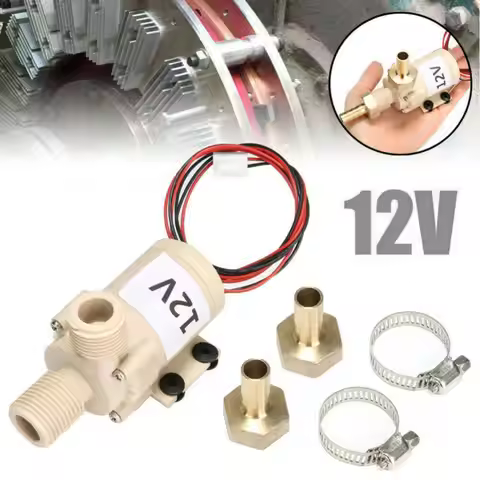 12V Brushless High Temperature Resistant Waterproof Heater Solar Hot Water Pump 1/2 "NPT, BSP Thread