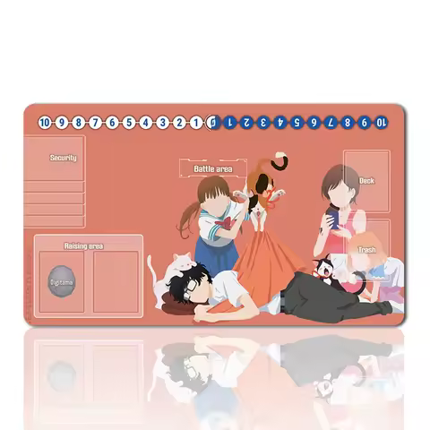 30119426 - Board Game Digimon Playmat Table Mat Size 60X35 cm Mousepad Play Mats Compatible for DTCG