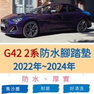 BMW-22 G42 COUPE 2-SERIES 2D Special Car Wear-Resistant Waterproof Foot Mat G42