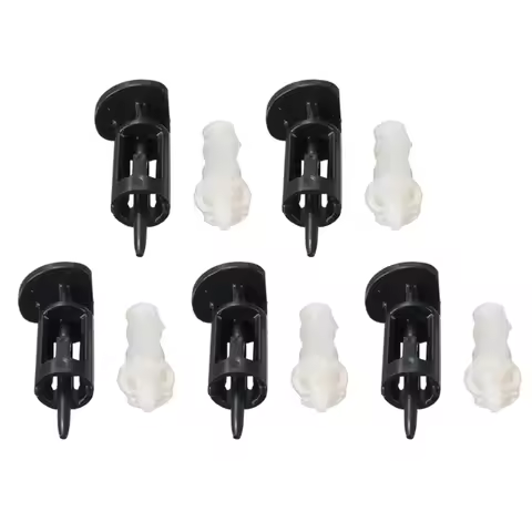 5 Pairs CPU Heatsink Mount Pins, Plastic Mounting Clip Push Screws for Intel LGA Socket 775 1150 115