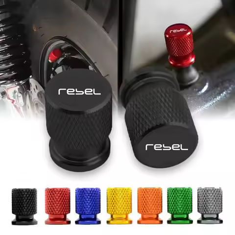 For Honda Rebel 300 Rebel 500 CMX Rebel300 Rebel500 Accessories Motorcycle CNC Aluminum Tire Valve A