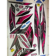 Pink Exciter 150 car sticker