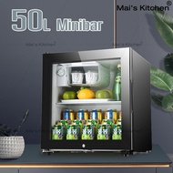 ตู้แช่เย็นมินิบาร์ ตู้เย็นมินิ ตู้แช่มินิ ตู้บาร์แช่เย็น ตู้เย็นมินิบาร์  ตู้แช่ถนอมอาหาร ตู้เย็นขนาดเล็ก (แช่ผลไม้และเครื่องดื่ม) 1 ประตู ความจุ 50 ลิตร/90 ลิตร  Minibar