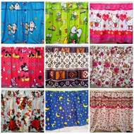 Kitchen Curtain with Character Motif L 90 Cm X H 75 Cm
