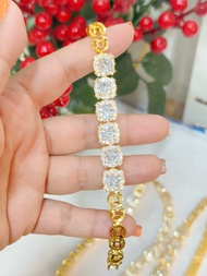 Lắc tay nữ thời trang chuẩn màu 18.k cao cấp L02