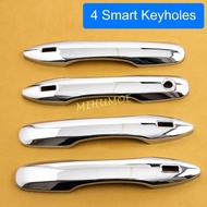 Car Exterior Door Handle Cover For 2023-2025 Toyota bZ4X Subaru Solterra Decoration Sticker Trim Pro