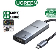 UGREEN USB C to HDMI 8K 60HZ 4K120Hz USB Type C Thunderbolt 3 HDMI Adapter Braided Cord
