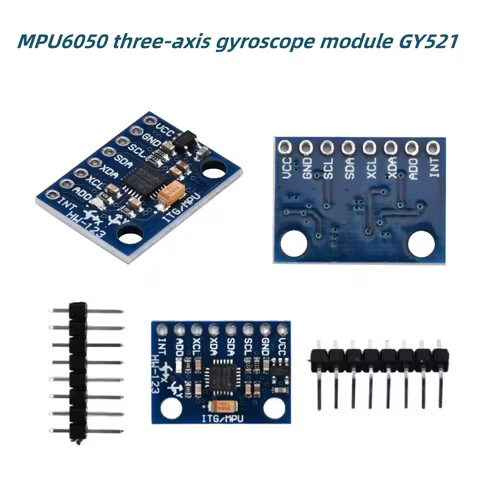MPU-6050 MPU6050 3 Axis Accelerometer Gyroscope Module 6 DOF 6-axis Accelerometer Gyroscope Sensor M