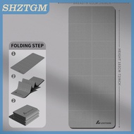 SHZTGM 1PC Foldable Yoga Mat Eco Friendly Tpe Folding Travel Fitness Exercise Double Sided Non-Slip 