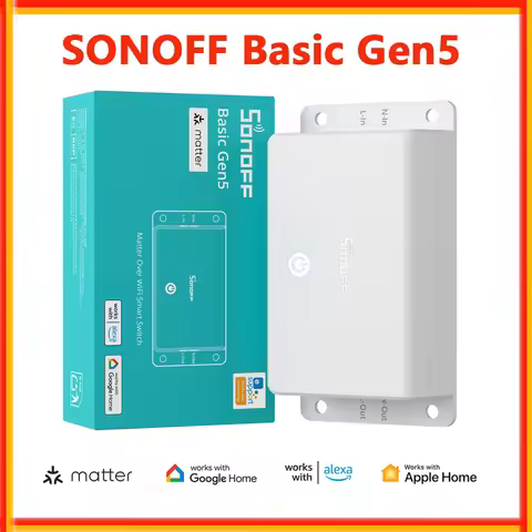 SONOFF Basic Gen5 Matter Over WiFi Smart Switch BASIC-1GS DIY Switch Smart Home Timer Switch Module