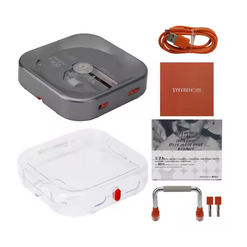 Syitren Kit Version R400 Retro CD Player Bluetooth5.3 Audio Player Support CD/CD-R/CD-RW with Protec