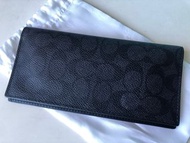 100% New 全新 Coach Wallet 銀包 男 黑色