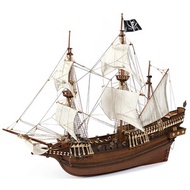 西班牙 OcCre 奧克爾｜DIY博物館級木模型船 - Buccaneer加勒比海海盜船【難易度:易】