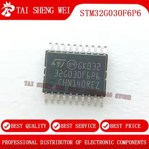 10PCS Brand New 32G030F6P6 STM32G030F6P6TR STM32G030F6P6 STM32G030F6 STM32G030F STM32G030 IC MCU 32B