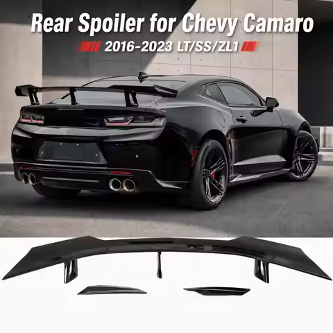 Rear Spoiler ZL1 1LE Style Gloss Black for Chevy Camaro 2016-2023 LT/SS/ZL1 Car Exterior Modificatio