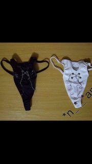 日本製造 TM限量版 超幼邊 金屬鏈裝飾 T-BACK 男裝內褲 TB-61