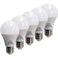 E26/E27 A19 LED Frosted Light Bulb 9W (60W Equivalent) Warm White (3000K) 85-265V (Warm White, 5pcs)