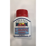 21st Century L-Arginine 1000mg 30'S